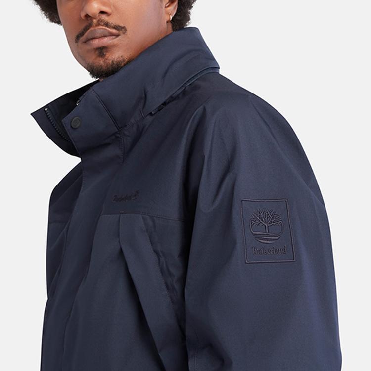 Timberland Spring Autumn Regular Outdoor Casual Waterproof Jacket Men Jacket Deep-Sapphire-Blue A6R8R-433