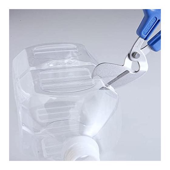 Hasegawa Knives Plastic Bottle Scissors Blue PS-50H Total Length: 16 Blade Length: 3.4(cm)