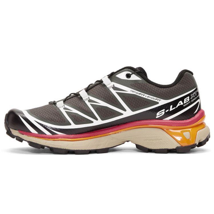 

SALOMON XT-6 Спортивные кроссовки с мягкой подошвой, низкие, повседневные, для трейлраннинга, для городских поездок, для бега, унисекс, серые 473056