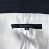 NEW Tag Unused Japan Le Souk Flare Slacks Pants 34 Women S Inset 83cm White Bottoms Trousers(USED)