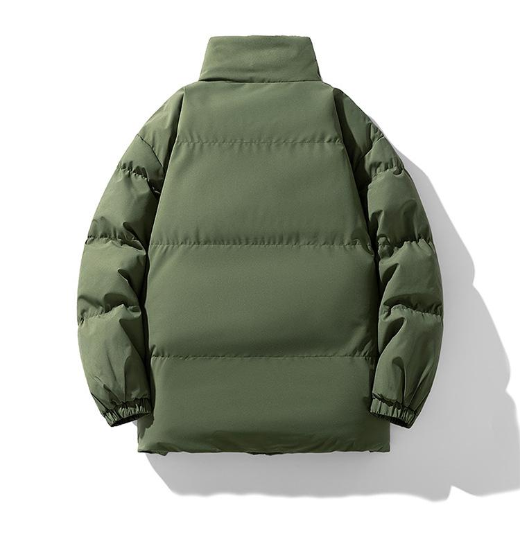 

2005 New Style Unisex Loose Fit Cotton Padded Stand Collar Jacket for Winter 3XL