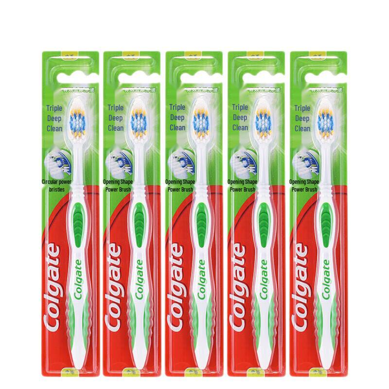 Colgate Triple Deep Clean Toothbrush 5-Pack