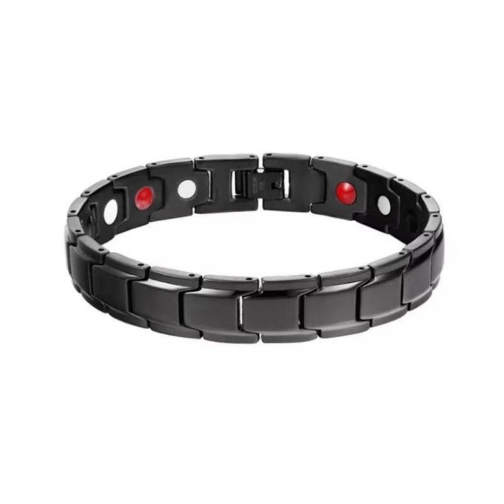 Women Men Male Bio Health Care Bracelet & Bangle Stainless Steel Tourmaline Magnetic Bracelets