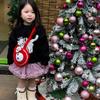 Knit Kids Christmas Santa Shoulder Bag With Lightweight Design For Daily Use