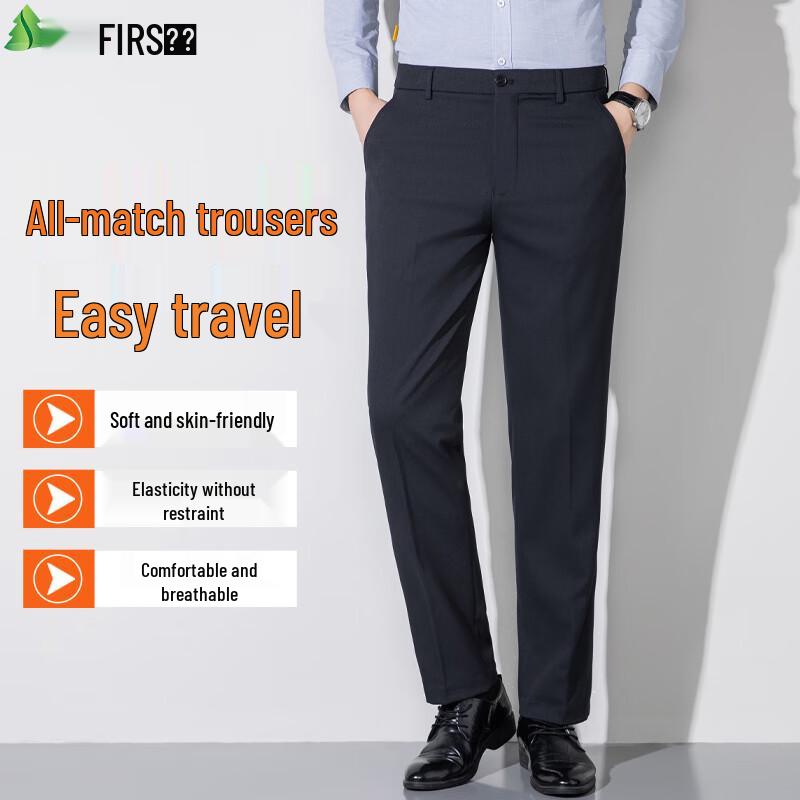 

FIRS Men s Flint Rock Thermal Business Casual Trousers 32