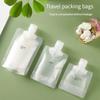 1-10pcs Travel Portable Size Refillable Empty Squeeze Pouch Stand Up Spout Pouch Refillable Face Cream Squeezable Bags Leakproof