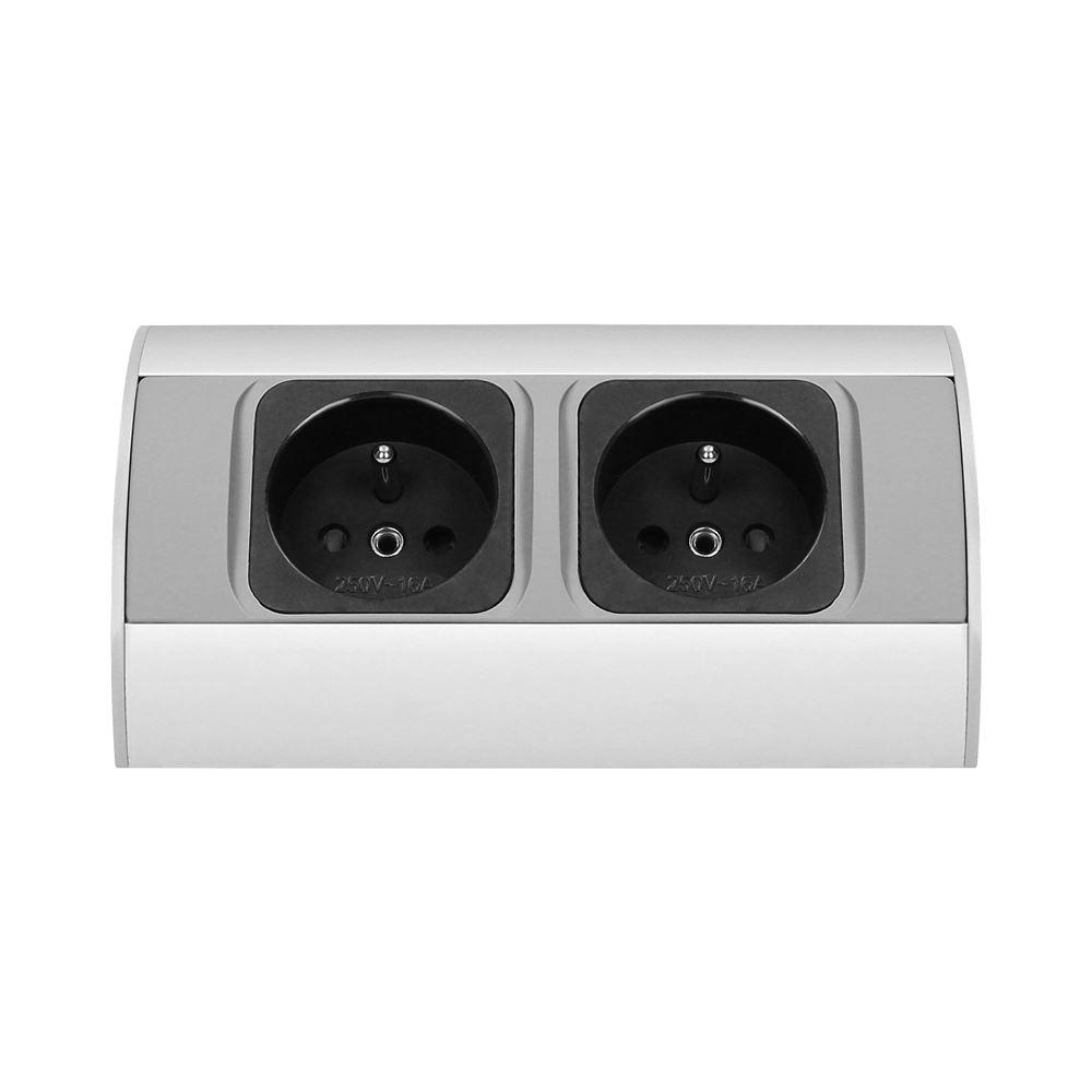 Gniazdo Meblowe Podszafkowe 2X230V - Or-Ae-1303