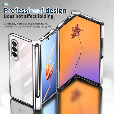 Protipádové pokovování přední tvrzené sklo pouzdro pro Samsung Galaxy Z Fold 4 5g Fold4 Fold 3 2 Fold3 Fold2 Celotělový kryt Funda