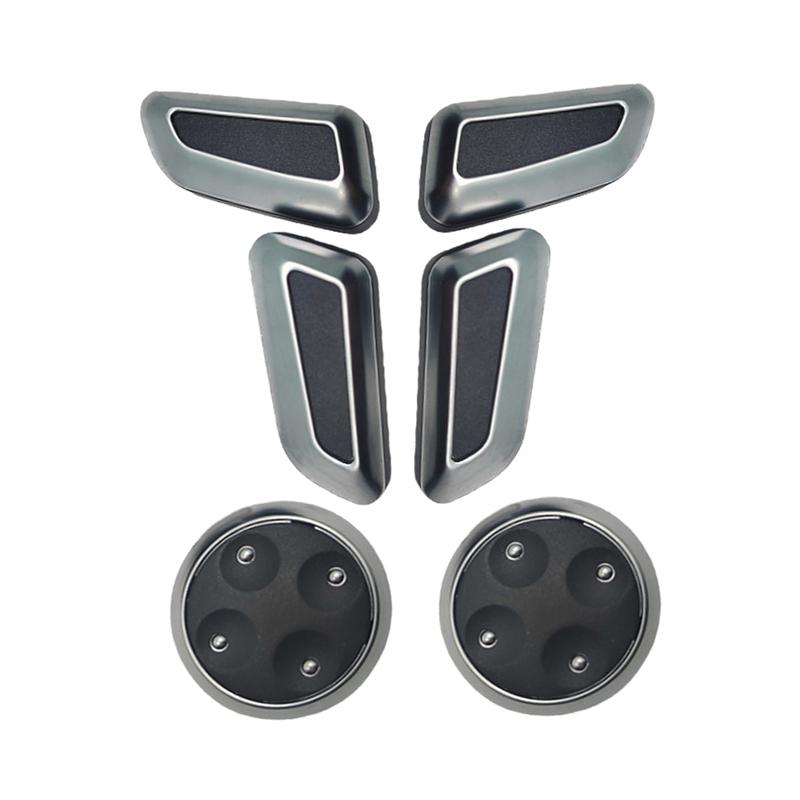 Car Seat Adjustment Button Switch Cover Knob Trim For A3 For A4 For A5 For A6 For A7 Car Accessories Interior Trim Seat Switch