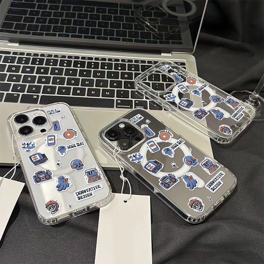 Magnetický kryt na telefon pro iPhone 11 12 13 iPhone 13 14 15 Pro 15 16 Pro Max Samsung A15 A16 A25 A26 A55 A56 S25 S24 S22 S23 Ultra S25 Edge