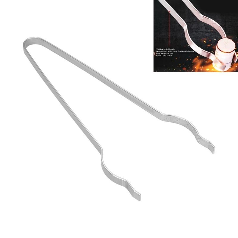 Heat Resistant Carbon Steel Jewelry Casting Clamp Suitable for Goldsmithing and Metalworking with Secure Nonslip Grip