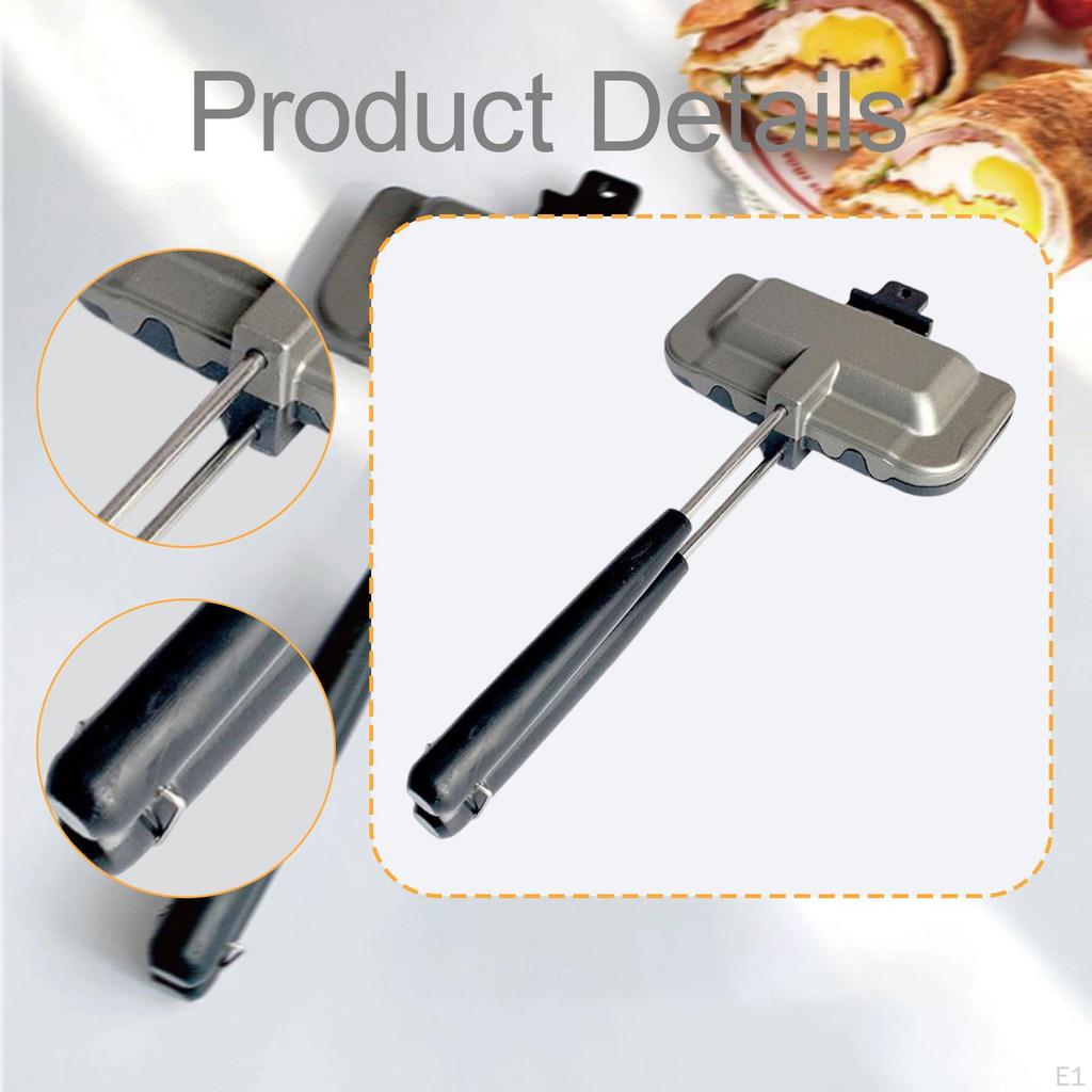 Sandwich Baking Pan Bread Loaf Heavy Duty Detachable Handle Lightweight Accessory