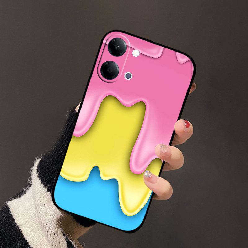 Case For Vivo Y21 4G 2026 Shockproof Bumper Soft Silicone Phone Fundas For VIVO Y05 Y11D 4G Anti-falling Protective Back Cover