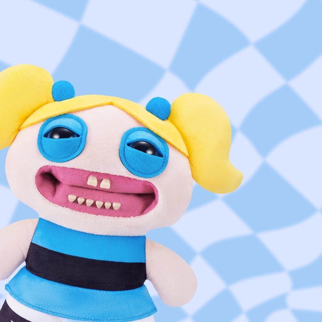 Fuggler The Powerpuff Girls Bubbles Plush Toy 15746B (Authentic)