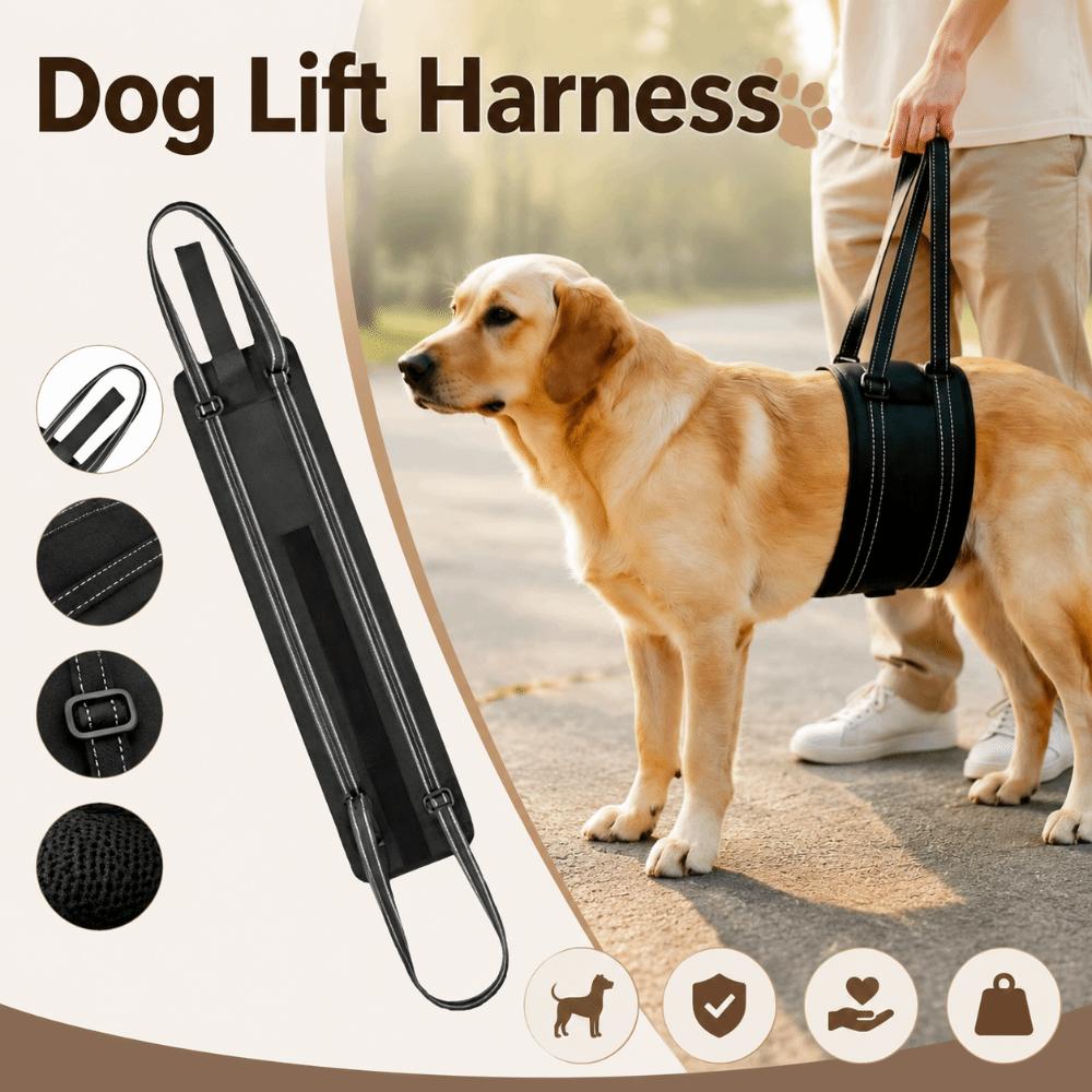 Convenient Handle Dog Support Recovery Sling Breathable Pet Rehabilitation Harness  Injury Recovery