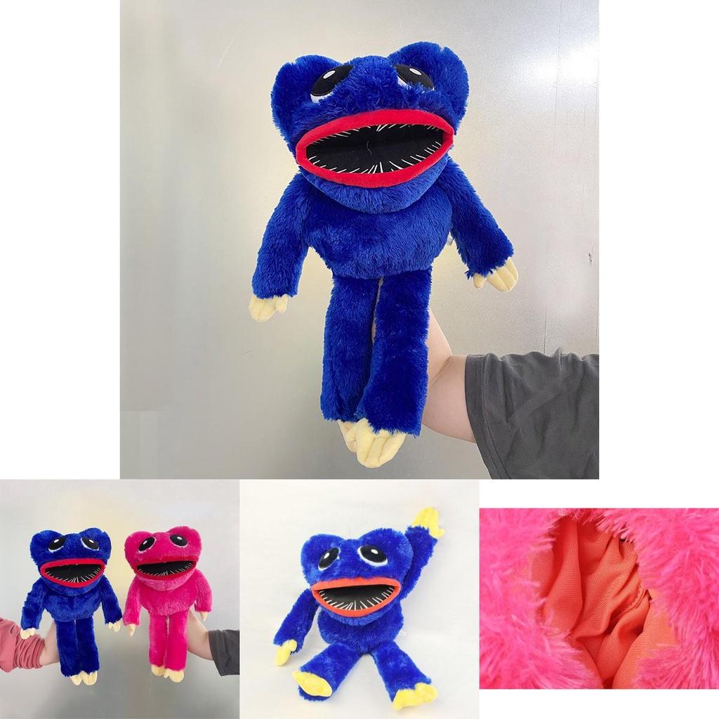Huggy Wuggy Blue Hand Puppet Plush Toy For Imaginative Play And Fun-filled Entertainment