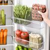 Kühlschrank-Seitentür-Aufbewahrungsbox, Obst- und Gemüse-Organizer, Zubehör für Tomaten-Gewürz-Sammelboxen, Organizer