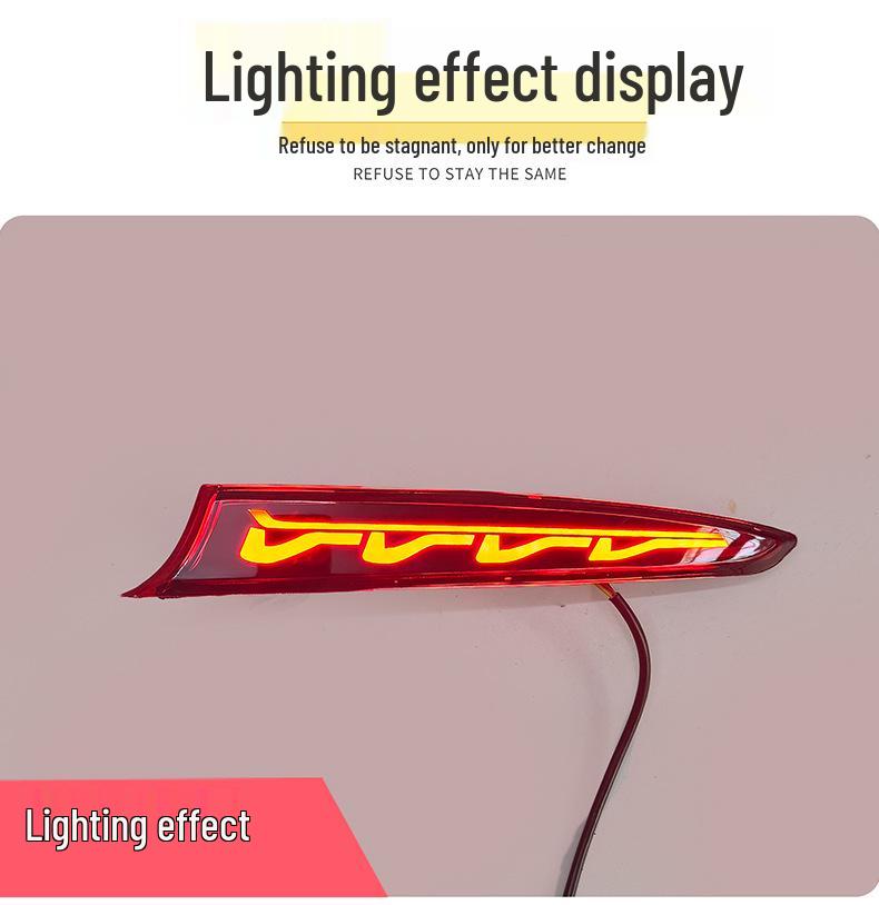 Chevrolet Cruze Rear Bumper LED Warning & Flowing Turn Signal Fog Light