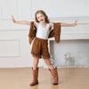Children's Ethnic Hippie Suede Tassel Vest Set