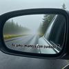 10Pcs Te amo maneja con cuidado Inspirational Message Decal in Spanish, I Love You Rearview Mirror Sticker,Waterproof Driving Safe Mirror Decal for