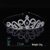 Korean Rhinestone Princess Crown Alloy Headband for Children’s Birthday and Performance Events