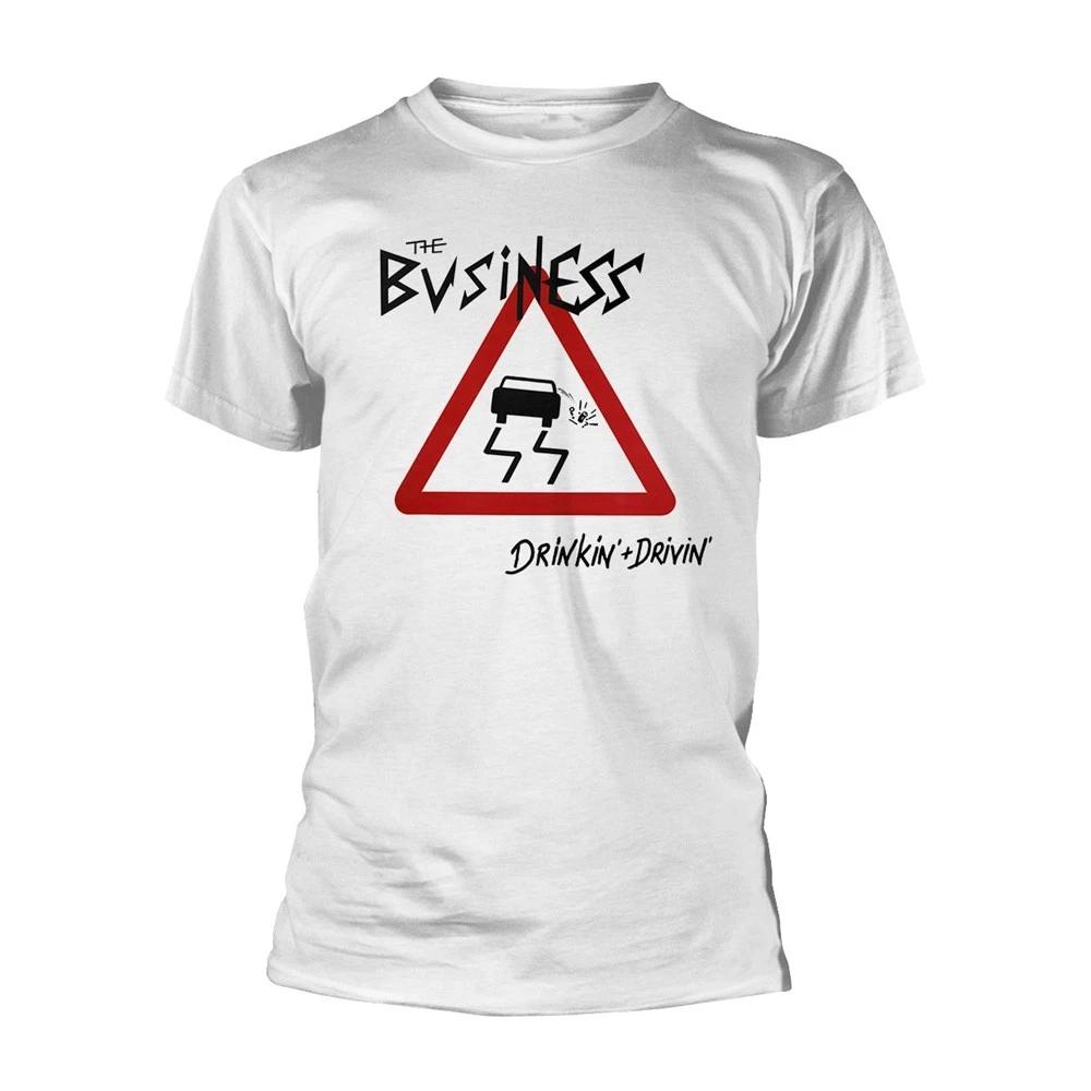 Business Drinkin + Drivin (White) Licensed Men s T-Shirt 2XL