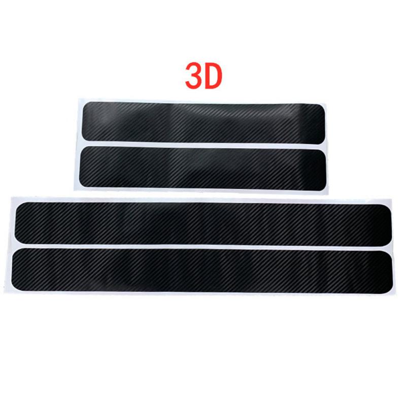 

Наклейка из углеродного волокна, высокое качество, простая установка, универсальный порог автомобиля, защита от царапин и ударов, прочная полоска для защиты от царапин