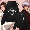 Hot Anime Bleach Zaraki Kenpachi Kusajishi Yachiru Graphic Hoodie Japanese Manga Loose Oversized Casual Streetwear Tops For Men Women