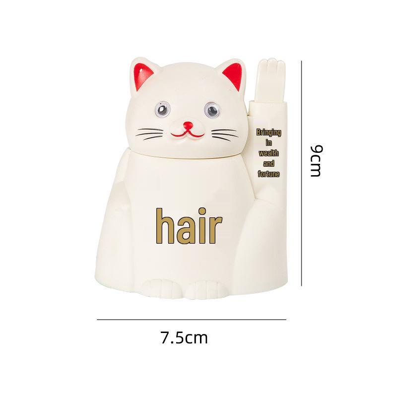 Мультяшный Счастливый Кот Автоматический Диспенсер для Зубочисток - Китайский Стиль Новогодний Креативный Держатель