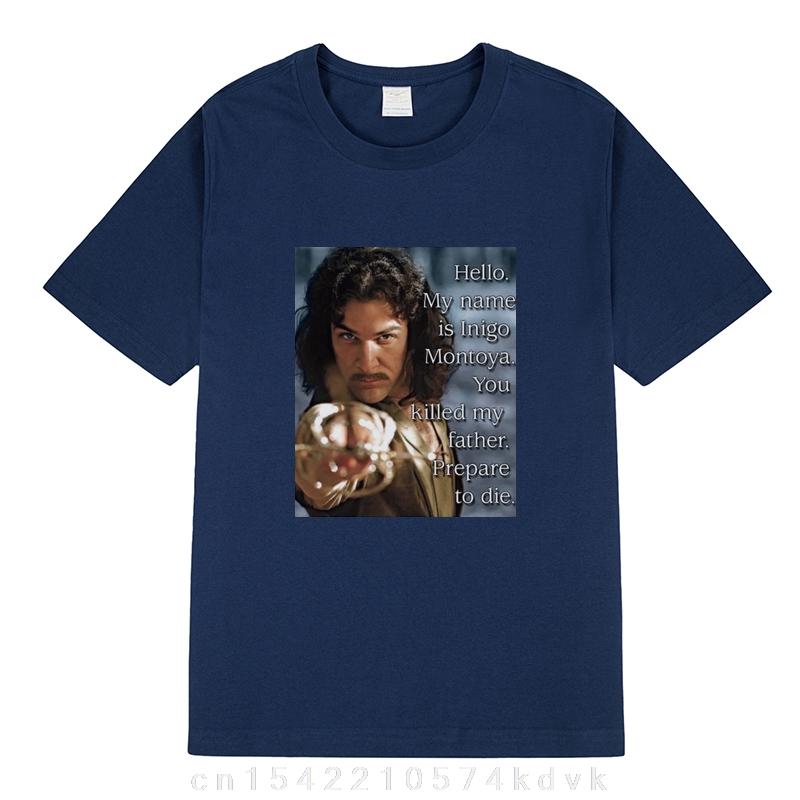 Hello my name is Iñigo montoya cursed T Shirt Retro fashion New Casual Men Women cottagecore aesthetic T-Shirt