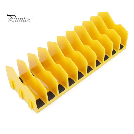 Zangen Organizer Rack 10 Fächer Heavy Duty Abnehmbar Anti-Rutsch Gummi Basis Zangen Aufbewahrung Werkzeug Schublade Werkzeugkasten Regal Schraubenschlüssel Schraubendreher Hammer