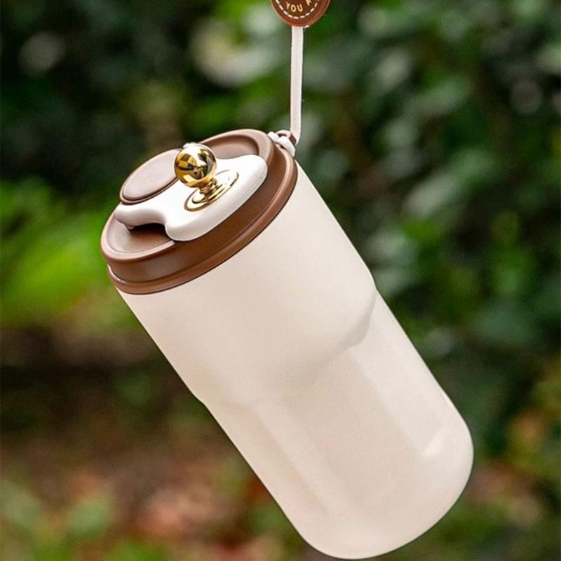Coffee Travel Mug with Temperature Display Leakproof Insulated Water Bottle Coffee Tumbler Cup Easy to Clean