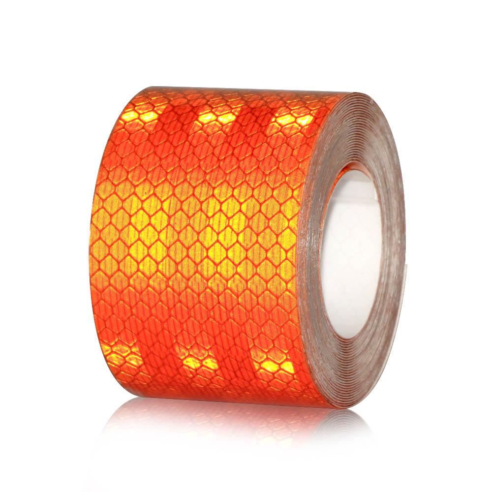 High quality 5x200cm Car Reflective Tape Stickers Auto Motorcycle Safety Reflective Material Film Warning Tape Car Styling