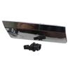 1 Pair Car Headlight Washer Nozzle Cover Cap 85207-50030 85208-50030 Fit for Lexus LS460 2007 2008 2009 Silver ABS Plastic