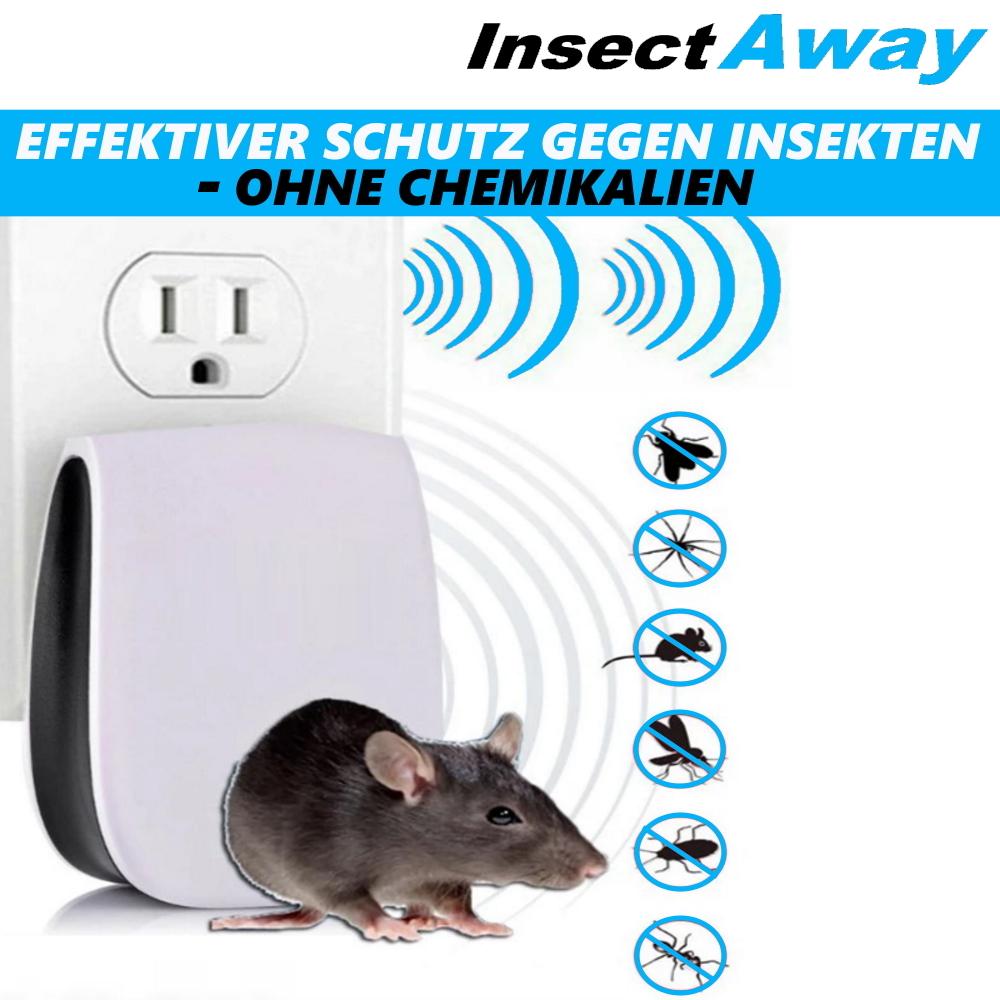 InsectAway Ultrasonic Anti Mice Spider Mosquito Plug Insect Repeller [2x]