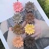 8Pcs Women's Daisy Grab Clip Candy Color Fresh Sweet Cute Small Grab Clip Hairpin Suitable For Everyday Use Headwear Accessories