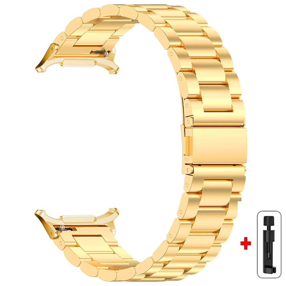 Milanese Stainless Steel Band for Samsung Galaxy Watch Ultra 47mm No Gaps Strap Metal Bracelet Replacement Watchband Accessories