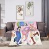 Live Kpop D-emon Hun-ter Decke, kpop Lustiges Geschenk, kuschelige K-pop Demon Hunters Huntrix Decke, von Anime inspiriert, von Huntrix inspirierte Decke