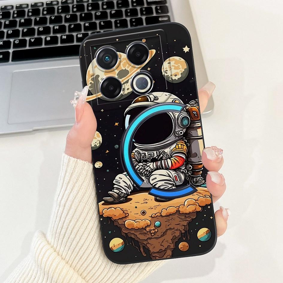 Per Infinix GT 20 Pro 2024 Custodia X6871 Cover Antiurto Fantasia alla Moda Morbido Silicone Opaco Custodia per Telefono Per Infinix GT20 Pro Coque