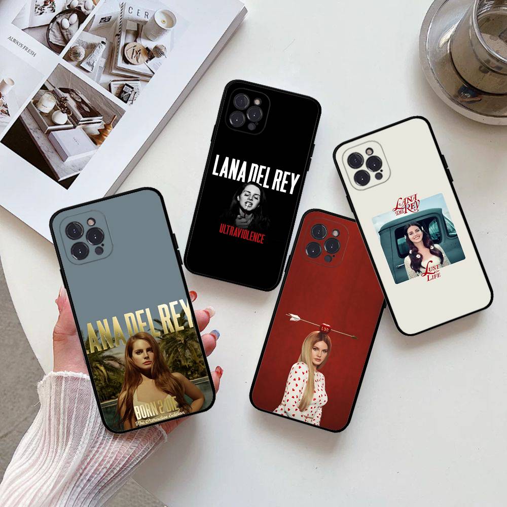 L-Lana D-Del Rey Phone Case For iPhone 16 15 14 13 12 Mini 11 Pro XS Max X XR SE 6 7 8 Plus Soft Silicone Cover