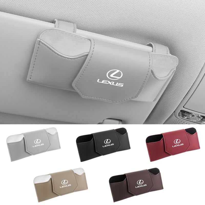 Car Visor Glasses Holder Box Sunglasses Storage Bag Case Accessories For Lexus IS250 IS200 CT200h GS300 LS430 RX450h LX570 IS300