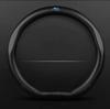 For Subaru Brz Wrx Xv Ascent Forester Outback Impreza Legacy Car Carbon fiber Anti-slip Ventilate Leather Steering Wheel Cover fu8
