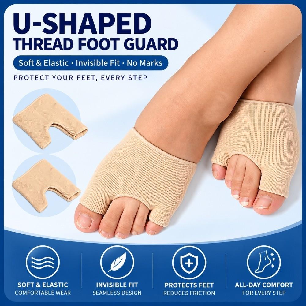 SEBS Bunion Protector Sleeve U-Shaped Metatarsal Pad New Forefoot Pad  Big Toe Little Toe