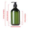 4 stücke Shampoo Seife Dispenser Flasche Nachfüllbar Lotion Shampoo Conditioner Körper Waschen Seife Flasche Bad Dusche Fall
