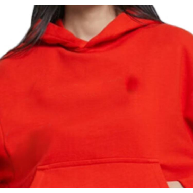 Calvin Klein Embroidered Logo Hoodie Women Tops Copper-Orange 40WH106-6A9