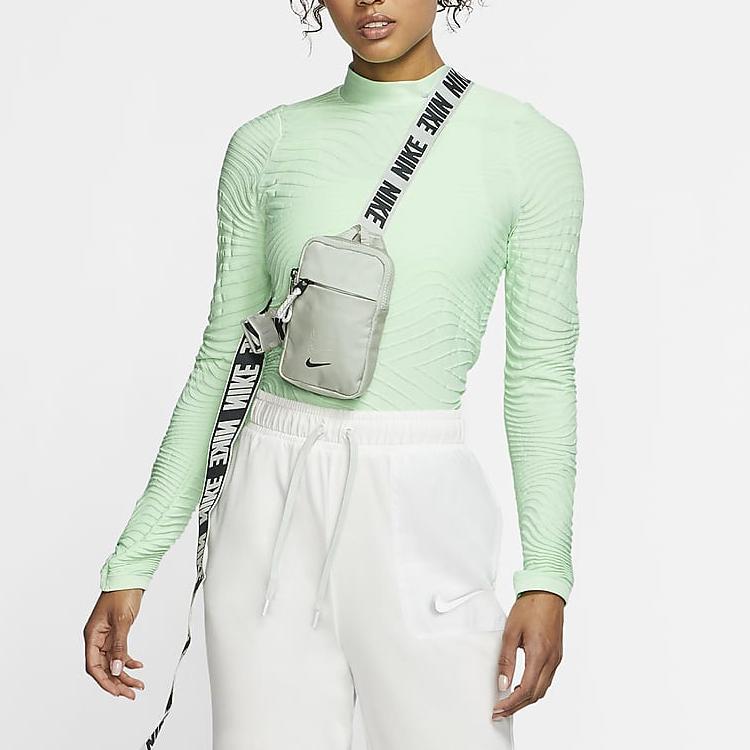 New Nike Polyester Storage Bags Sports Sling Bags Crossbody Bags Regular Unisex Green BA5904-321