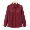 Hodo Women's Pure Cotton Long-Sleeve Shirt