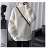 Men's Deer Plush High Collar Sweater – Hong Kong & Japanese Style Student Favorite