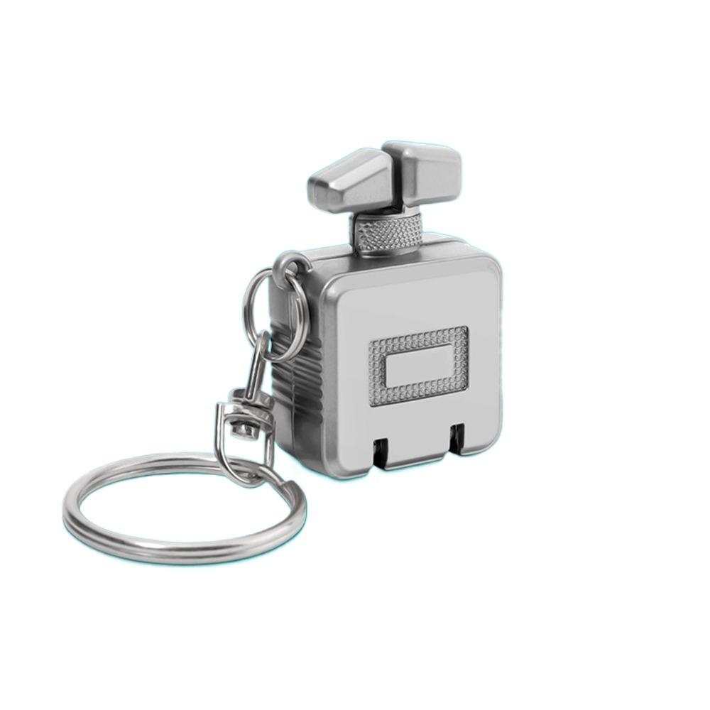 

Складные кусачки для ногтей, флакон духов, триммер для ногтей для унисекс серый