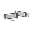 2x License Plate Light Tag Lamp Assembly Portable Accessories LED for II () Espace MK4